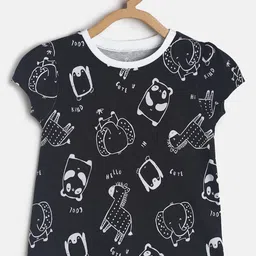 MINI KLUB Black & White Regular Top-image-69