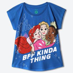 YK Disney Girls Disney Princess Printed Extended Sleeves T-shirt-picture-18