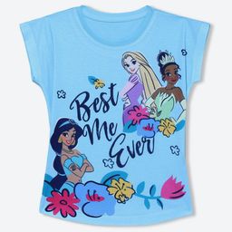 YK Disney Girls Disney Princess Printed Extended Sleeves T-shirt-picture-8