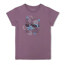 Gini and Jony Girls Typography Printed Cotton T-shirt-picture-54