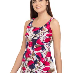 DEGE Women Multicoloured Floral Print Top-image-25