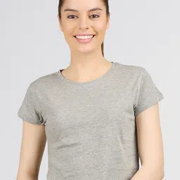 appulse Round Neck Short Sleeves Cotton Crop Top-picture-19