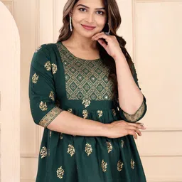 BAESD Floral Printed Peplum Top-picture-32