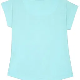 Wear Your Mind Blue Print Extended Sleeves Top image 2