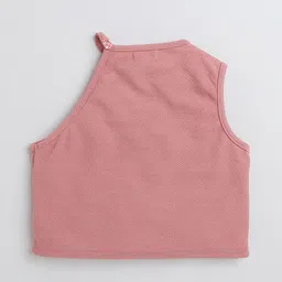 taffykids Girls One Shoulder Regular Crop Top image 3