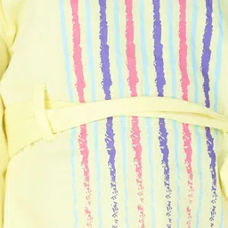 toothless Girl Yellow Print Top image 2