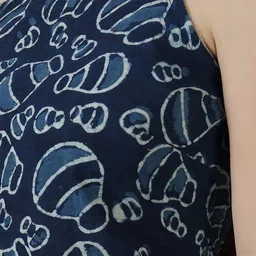 Popwings Ethnic Printed Shoulder Straps Pure Cotton Fitted Crop Top image 2