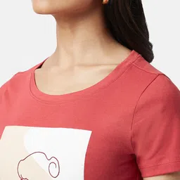 Honey by Pantaloons Rust Print Top image 2