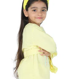 toothless Girl Yellow Print Top image 4