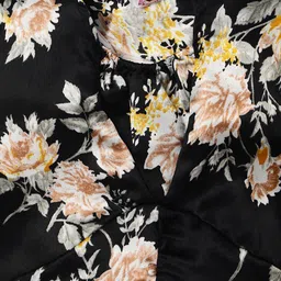 V-Mart Girls Floral Print Satin Top image 2