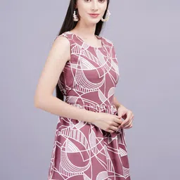 KALINI Geometric Print Top image 5