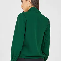 Styli Women Wrap Front Blouse image 3