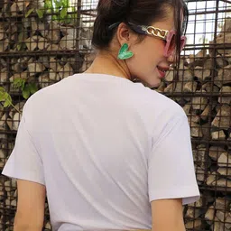 Campus Sutra Floral Print Cotton Top image 4