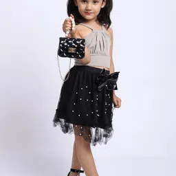 ELEVANTO Grey Top image 4