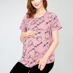 Zeyo Floral Print Cotton Top-picture-40