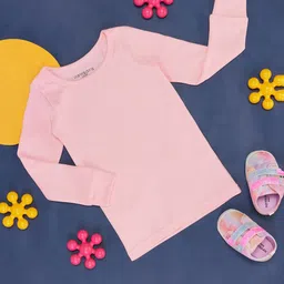 Pantaloons Junior Girls Round Neck Thermal Tops-image-79