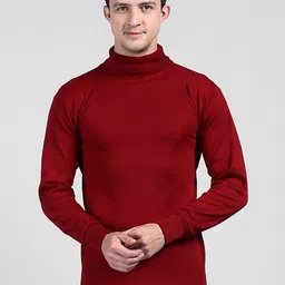 Lux Cottswool High Neck Wool Thermal Tops-picture-12