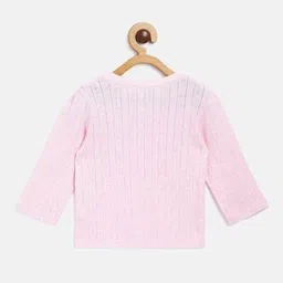 MINI KLUB Infant Girls Pack Of 3 Pink & Grey Print Top image 4