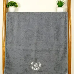Aura Charcoal Bamboo 500 GSM Bath Towel-image-0