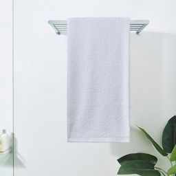 DDecor Unisex White Solid 550 GSM Live Beautiful Bath Towel-picture-19