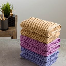 Nautica Set Of 6 Solid Pure Cotton 600 GSM Hand Towels-picture-46