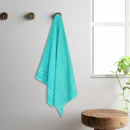 Welspun Green Solid 380 GSM Pure Cotton Bath Towels-image-33