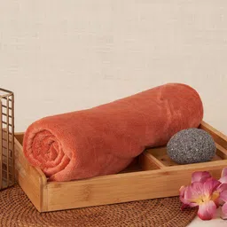 Black gold Premium Orange 4 Pieces 400 GSM Microfiber Quick Dry Bath Towels-picture-30