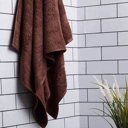 SPACES Brown Solid 450 GSM Pure Cotton Towel Set-picture-36