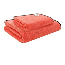 Softspun Microfiber Purple 2 Pieces Microfiber 280 GSM Towel Set-picture-42