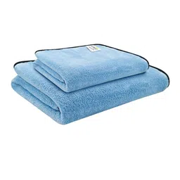 Softspun Microfiber Blue 2 Pieces Towel Set-picture-15