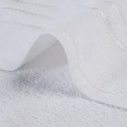 BOMBAY DYEING Flora White 350 GSM Soft and Durable Cotton Bath Towels image 4