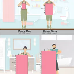 Softspun Microfiber Yellow 2 Pieces 280 GSM Super Soft Towel Set image 4