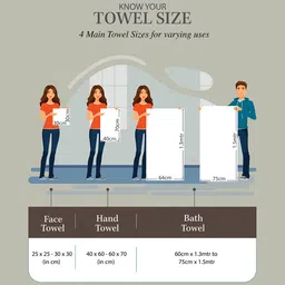 BIANCA Set Of 2 White & Grey Solid 380 GSM Pure Cotton Terry Bath Towels image 4