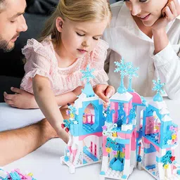 CHOCOZONE Kids Princess Castle Building Blocks Toys image 3