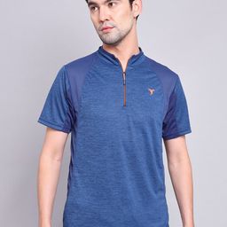 Technosport High Neck Antimicrobial Slim Fit Sports T-shirt-picture-34