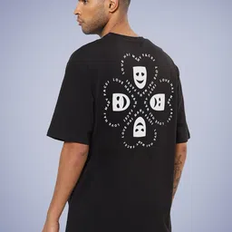 Mad Over Print Men Typography Printed Oversized Cotton T-shirt-picture-28