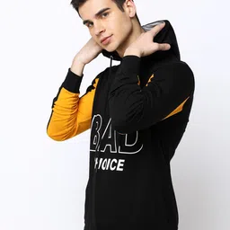 Maniac Men Typography Printed Slim Fit T-shirt image 4