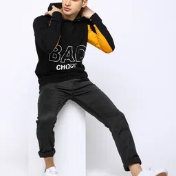 Maniac Men Typography Printed Slim Fit T-shirt image 5