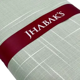 jhabak's Unstitched Cotton Linen Blend Self Design Shirt & Kurta Fabric - 2.25 Meter Shirt and 3 Meter Kurta Cloth Material image 2