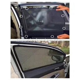 Speedwav Sun Shades For Skoda Rapid Set of 4 Pieces image 1