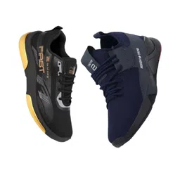 hotstyle 2 Pair Combo Trendy & Stylish Running Shoes for Men image 1