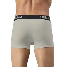 Heelium Men Pack Of 2 Bamboo Super Soft & Odour Free Comfort Fit TrunksP2-TRUNK-LG-S image 3