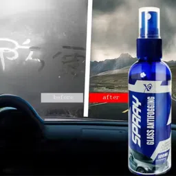 empire elements Anti-Fog Spray & Rain Repellent Spray for Car Windshield Glass Water Repellent Defogger Spray Waterproof Prevent Fogging for Automotive Windows Mirrors Glasses Dust Remover Cleaner 100ml, Pack of 2 image 3