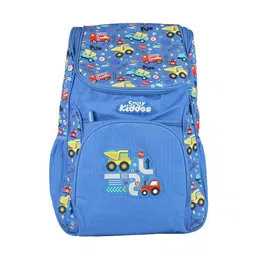 Smily Kiddos Unisex Kids Blue & Red Graphic Backpack-picture-15