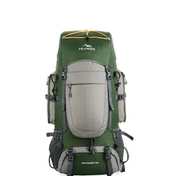 TRAWOC WILDQUEST solid 50L Rucksack for with shoe and laptop compartment-picture-25