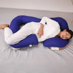 Sleepstore C-Shape Pregnancy Pillow for Full Body Comfort & Support image 1