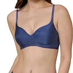 triumph Women's Polyamide Wire Free Casual Padded T-Shirt Bra-picture-11