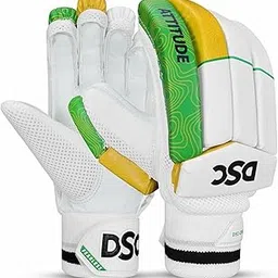 DSC Intense Attitude Leather Cricket Batting Gloves, Boys Right (Red Purple)-picture-14