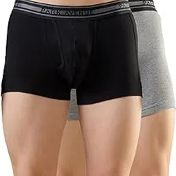 park avenue Men Regular Fit Solid Pattern Pure Cotton Trunk Pack of 2-picture-50