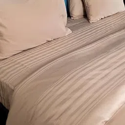 Luxury Duvet Cover | 300 Thread Count | 100% Cotton | Premium Stripes Design | Duvet Cover for Bedsheet Duvet | Sphinx Color | Size-Duvet Cover, 92”x 102” inch-image-78